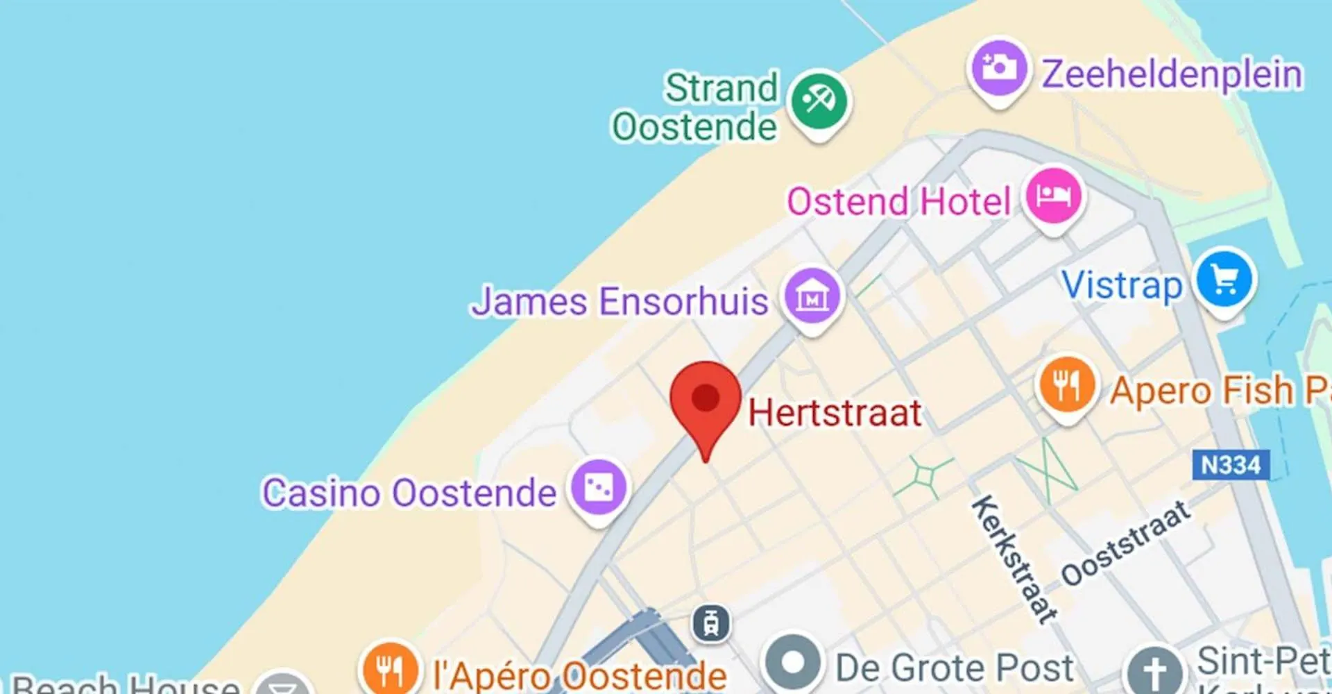 Cosy Studio By The Sea Ostende 0*,  Belgie